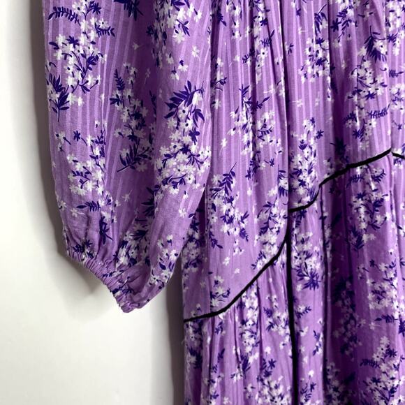 Ulla Johnson Joan Midi Dress in Lilac Purple Womens Size 2 - Picture 10 of 16